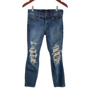 J Brand Women's Size 24 Distressed Skinny Jeans
